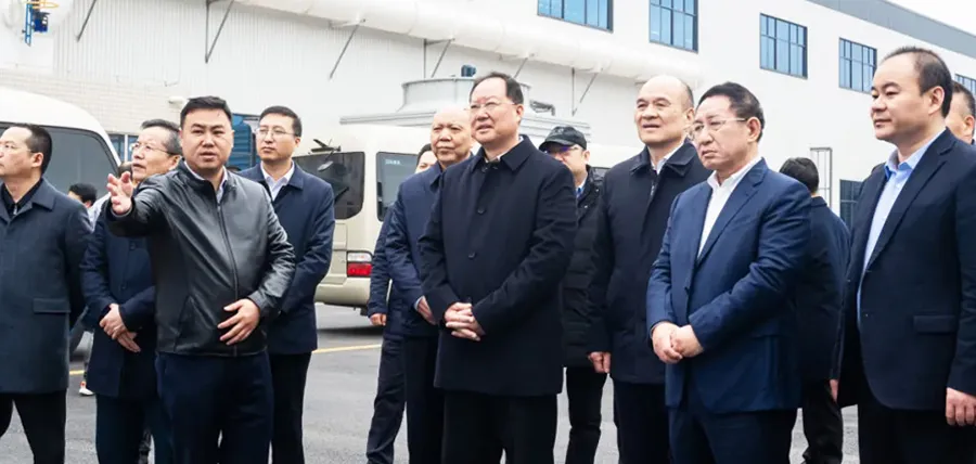 从2024年春节开始，毛伟明省长对瑞达集团富豪新能源衡阳储能生产基地进行调研