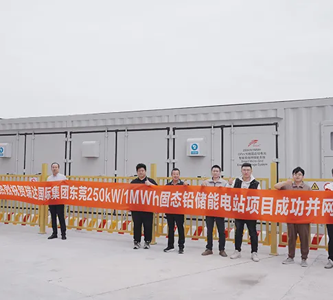 Winfriend电子 (广东) 有限公司250 kw/1 mwh项目