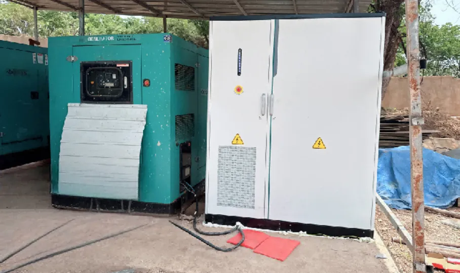 Guinea120kW光伏125kW/225kWh储能