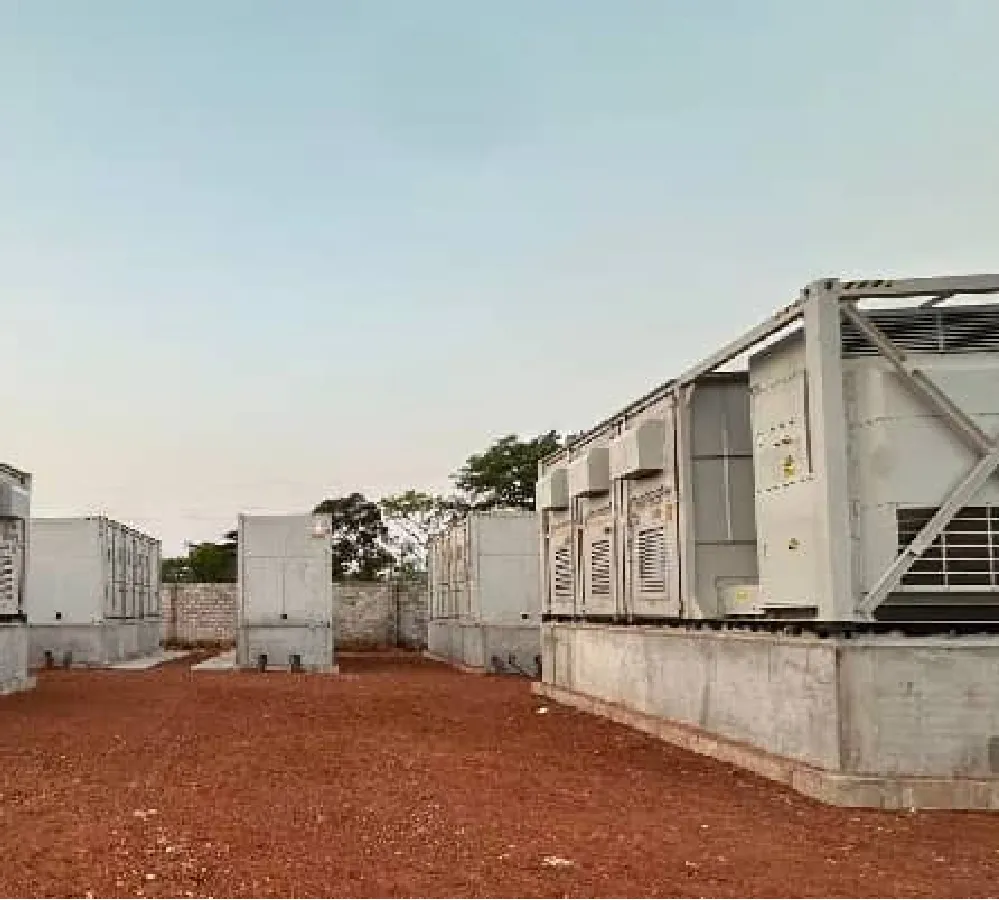 赞比亚4MW + 4MW/7.71MWh储能