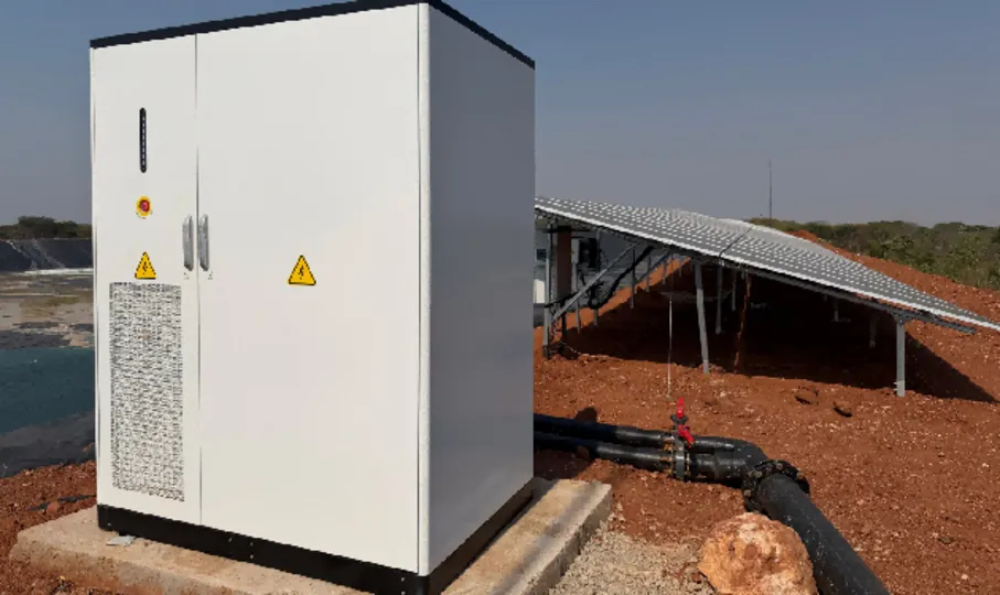 赞比亚100kw光伏 + 125kW，225kWh储能